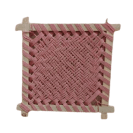 Light Pink Traditional Weaved Wall Tiles