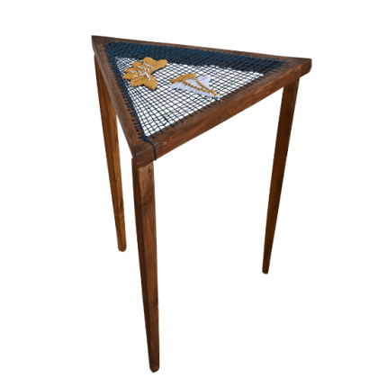 Triangle Dismantable Stool - Blue