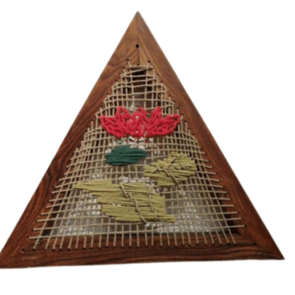 Triangle Dismantable Rose Stool Without Legs