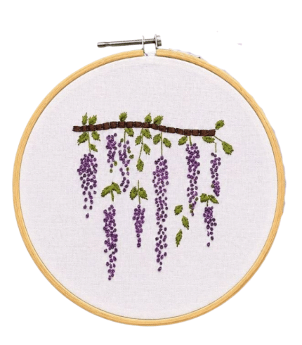 Hanging Grapes Hoop Frame