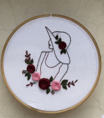 Modern Lady Hoop Frame