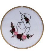 Modern Lady Hoop Frame