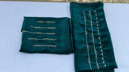 Emerald Green Dress Material