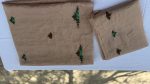 Nude Dress Material - Crushed Organza