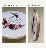 Modern Lady Hoop Frame